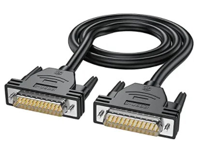 DB25 male-to-male extension cable